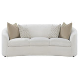 Rainn Latte Upholstered Tight Back Living Room Set by Coaster at Eve Furniture
