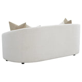 Rainn Latte Upholstered Tight Back Living Room Set by Coaster at Eve Furniture