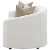 Rainn Latte Upholstered Tight Back Sofa by Coaster at Eve Furniture