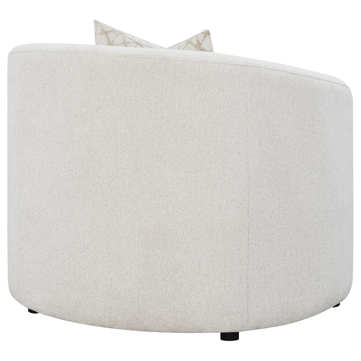 Rainn Upholstered Tight Back Chair Latte