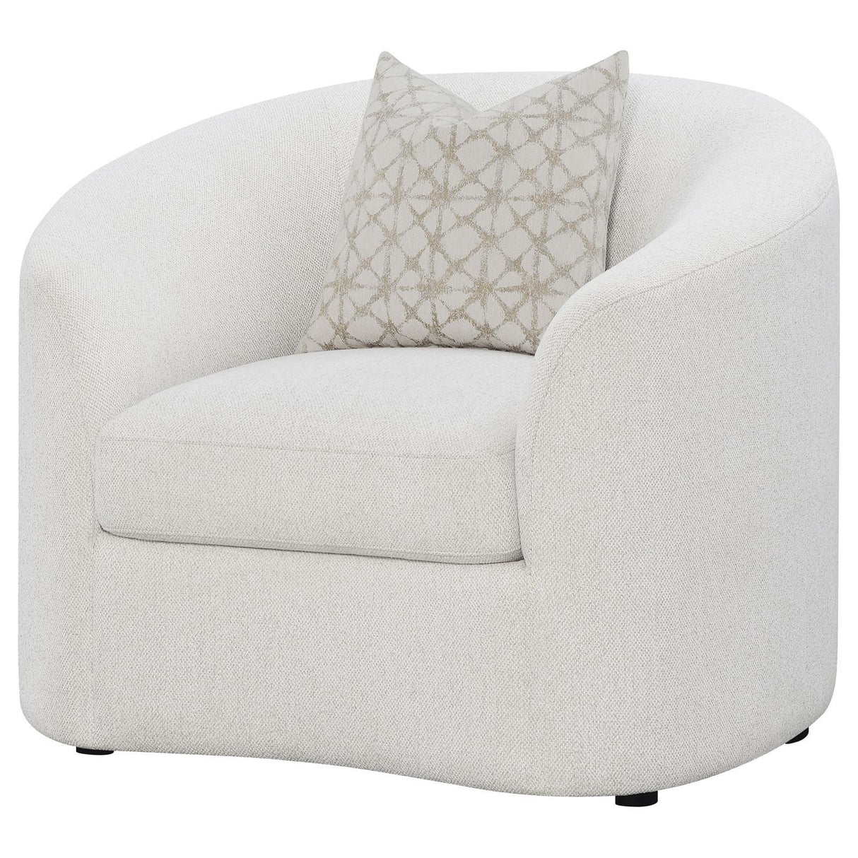 Rainn Upholstered Tight Back Chair Latte by Coaster at Eve Furniture