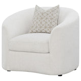 Rainn Upholstered Tight Back Chair Latte by Coaster at Eve Furniture