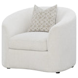 Rainn Upholstered Tight Back Chair Latte by Coaster at Eve Furniture