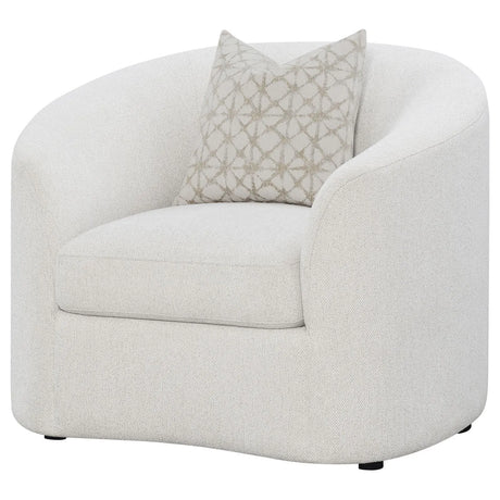 Rainn Upholstered Tight Back Chair Latte by Coaster at Eve Furniture