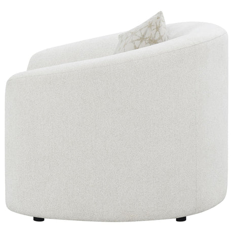 Rainn Upholstered Tight Back Chair Latte by Coaster at Eve Furniture