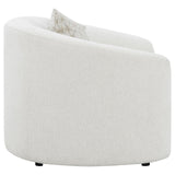 Rainn Upholstered Tight Back Chair Latte by Coaster at Eve Furniture