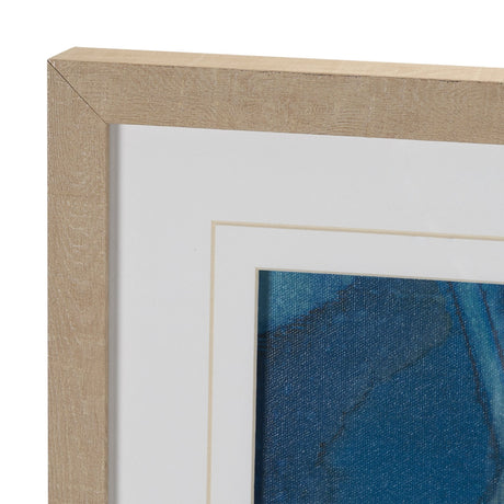 Rainy Day by Liz St. Andre Hand-Embellished Textured Framed Artwork Matted under Glass by Mercana at Eve Furniture
