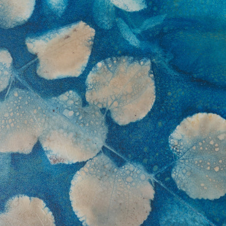 Rainy Day by Liz St. Andre Hand-Embellished Textured Framed Artwork Matted under Glass by Mercana at Eve Furniture