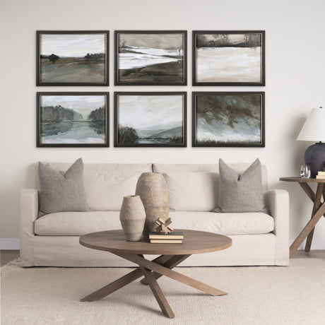 Rainy Day Inspiration II by Mercana Studio a Hand Embellished Textured Framed Art Print by Mercana at Eve Furniture