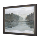 Rainy Day Inspiration IV by Mercana Studio a Hand Embellished Textured Framed Art Print by Mercana at Eve Furniture