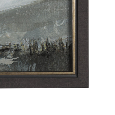 Rainy Day Inspiration V by Mercana Studio a Hand Embellished Textured Framed Art Print by Mercana at Eve Furniture