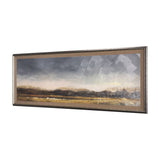 Rainy Landscape by Mercana Studio a Hand Embelished Textured Framed Art Print by Mercana at Eve Furniture