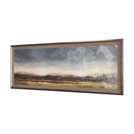 Rainy Landscape by Mercana Studio a Hand Embelished Textured Framed Art Print by Mercana at Eve Furniture