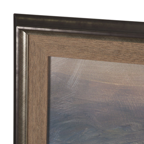 Rainy Landscape by Mercana Studio a Hand Embelished Textured Framed Art Print by Mercana at Eve Furniture