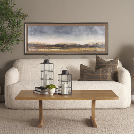 Rainy Landscape by Mercana Studio a Hand Embelished Textured Framed Art Print by Mercana at Eve Furniture