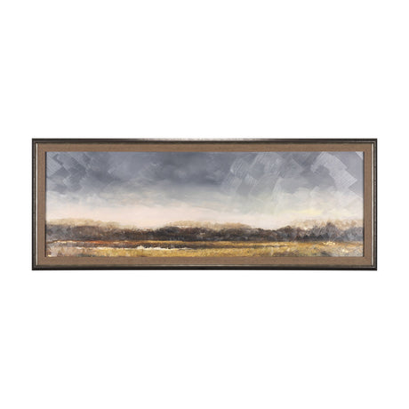 Rainy Landscape by Mercana Studio a Hand Embelished Textured Framed Art Print by Mercana at Eve Furniture