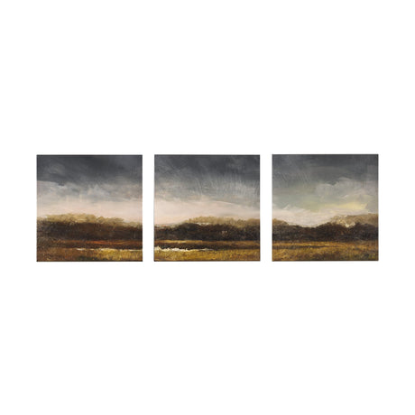 Rainy Landscape by Mercana Studio a Hand Embellished Textured Canvas by Mercana at Eve Furniture