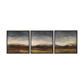 Rainy Landscape by Mercana Studio a Hand Embellished Textured Framed Canvas by Mercana at Eve Furniture