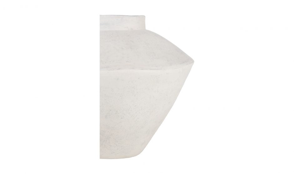 Raja Large Decorative Vessel Beige by Moe's Home at Eve Furniture