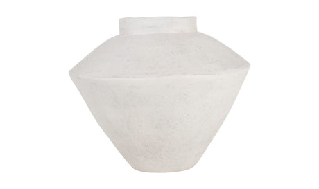 Raja Large Decorative Vessel Beige by Moe's Home at Eve Furniture