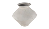 Raja Medium Decorative Vessel White by Moe's Home at Eve Furniture