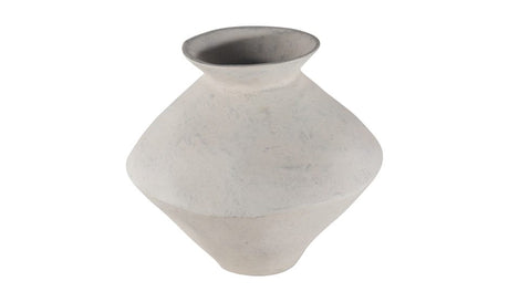 Raja Medium Decorative Vessel White by Moe's Home at Eve Furniture