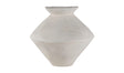 Raja Medium Decorative Vessel White by Moe's Home at Eve Furniture