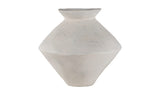 Raja Medium Decorative Vessel White by Moe's Home at Eve Furniture