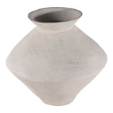 Raja White Medium Decorative Vessel