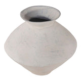 Raja White Medium Decorative Vessel