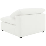 Raleigh Ivory Boucle Upholstered Armless Chair