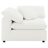 Raleigh Ivory Boucle Upholstered Corner Chair