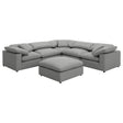 Raleigh Grey 6-piece Boucle Upholstered Modular Sectional by Coaster at Eve Furniture