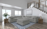 Raleigh Grey 6-piece Boucle Upholstered Modular Sectional by Coaster at Eve Furniture