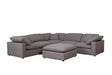 Raleigh Grey 6-piece Boucle Upholstered Sectional Sofa by Coaster at Eve Furniture