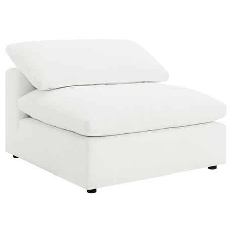 Raleigh Ivory 6-Piece Boucle Upholstered Modular Sectional by Coaster at Eve Furniture