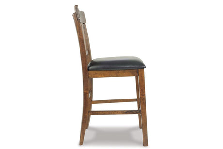 Ralene Medium Brown Counter Height Barstool, Set of 2 by Ashley at Eve Furniture