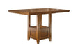 Ralene Medium Brown Counter Height Dining Extension Table by Ashley at Eve Furniture