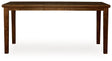 Ralene Medium Brown Counter Height Dining Extension Table by Ashley at Eve Furniture