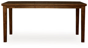 Ralene Medium Brown Counter Height Dining Extension Table by Ashley at Eve Furniture