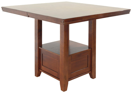 Ralene Medium Brown Counter Height Set by Ashley at Eve Furniture