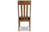 Ralene Medium Brown Dining Chair, Set of 2 by Ashley at Eve Furniture