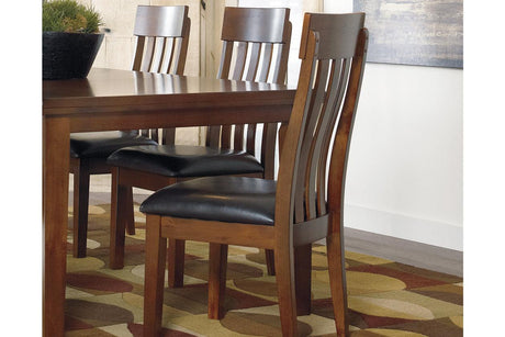 Ralene Medium Brown Dining Chair, Set of 2 by Ashley at Eve Furniture