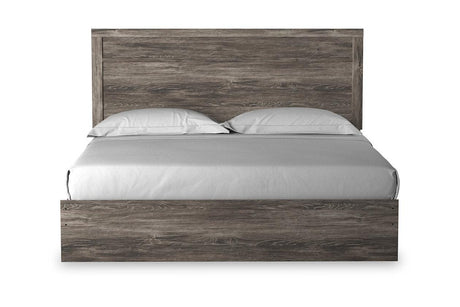 Ralinksi Gray King Panel Bed by Ashley at Eve Furniture