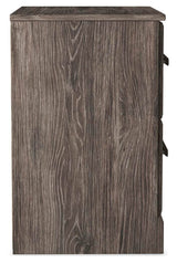 Ralinksi Gray Nightstand by Ashley at Eve Furniture