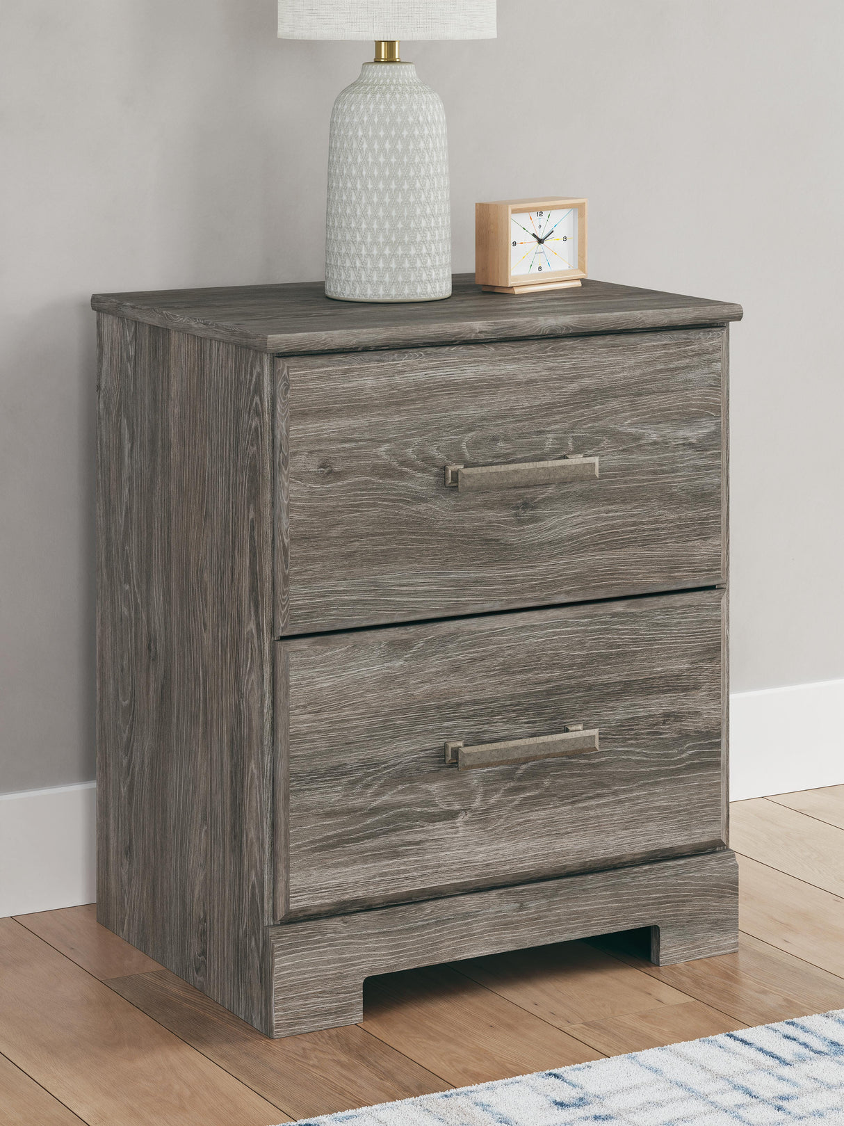 Ralinksi Gray Nightstand by Ashley at Eve Furniture
