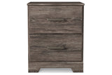 Ralinksi Gray Nightstand by Ashley at Eve Furniture