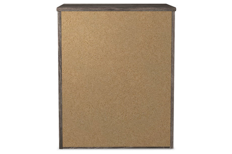 Ralinksi Gray Nightstand by Ashley at Eve Furniture
