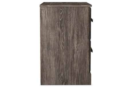 Ralinksi Gray Nightstand by Ashley at Eve Furniture