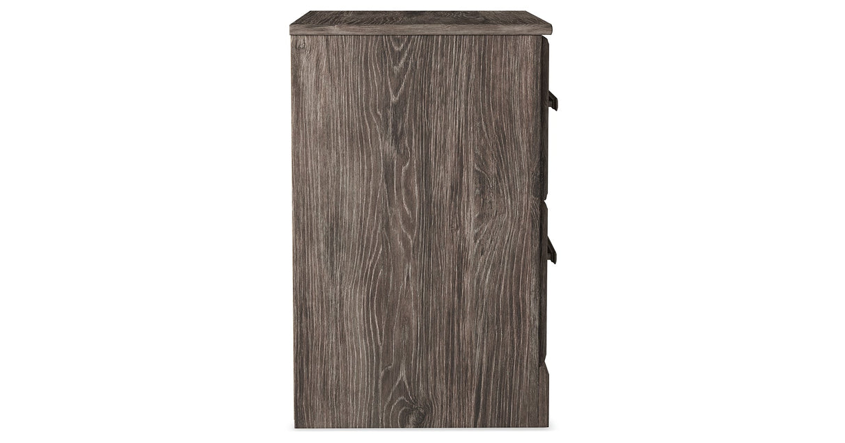 Ralinksi Gray Nightstand by Ashley at Eve Furniture